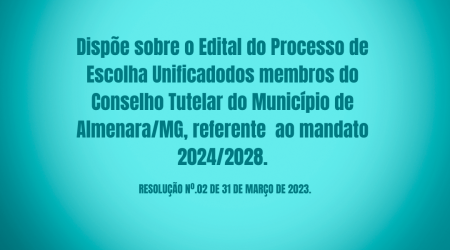 RESOLUÇÃO Nº.02 DE 31 DE MARÇO DE 2023.