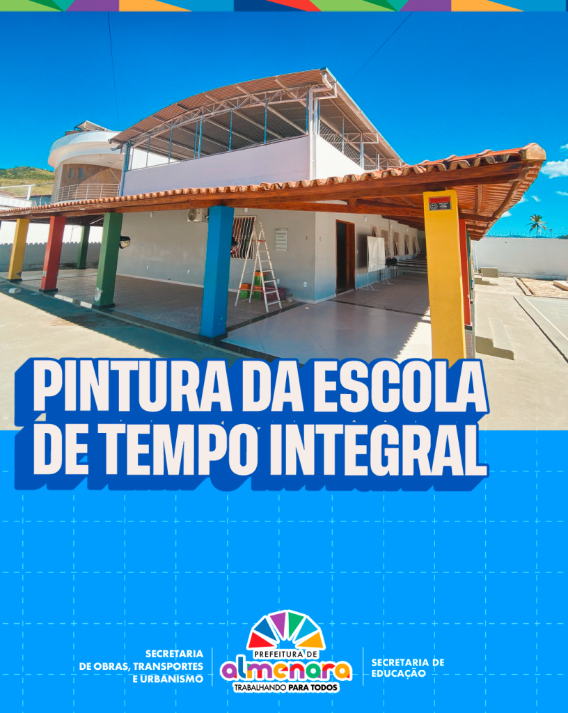 Pintura da Escola de Tempo Integral