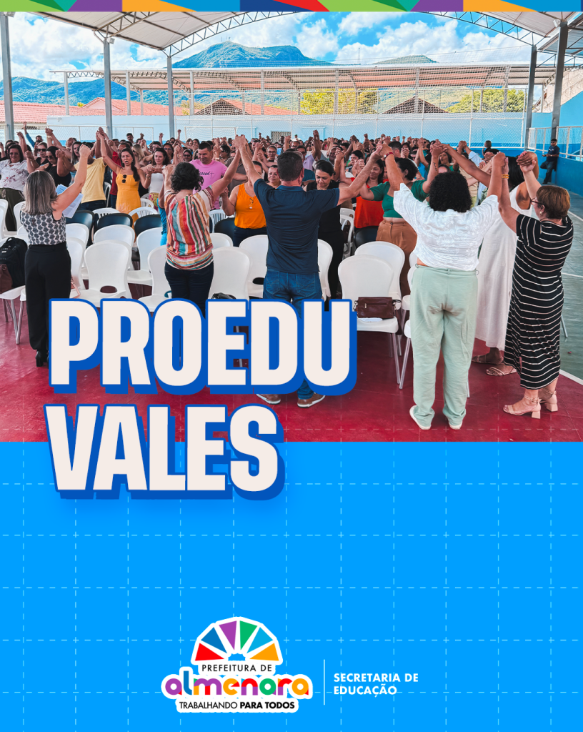 Hoje pela manhã, a E. E. Tancredo Neves, em Almenara, sediou um importante evento do PROEDU Vales, reunindo gestores e educadores da região.