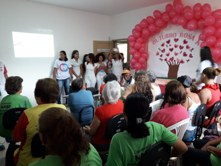 Cânceres são temas de encontro no PSF Central – Outubro Rosa