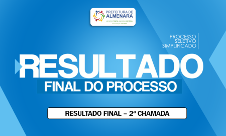 Resultado Final da 2ª Chamada para Contratação dos Agentes Comunitários de Saúde
