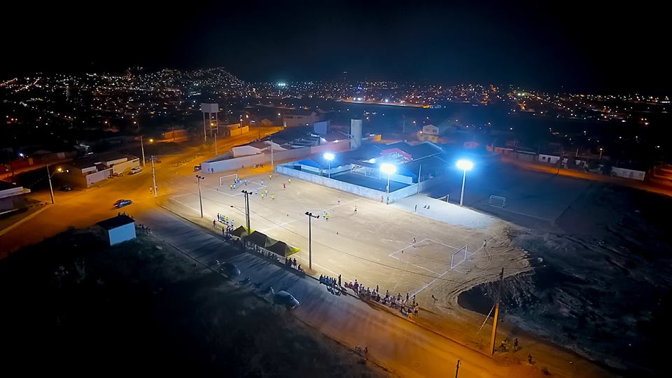 O esporte também vive um novo tempo em Almenara