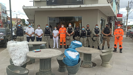 Prefeitura de Almenara começa a distribuição de 30 mil máscaras gratuitas para prevenção à COVID-19