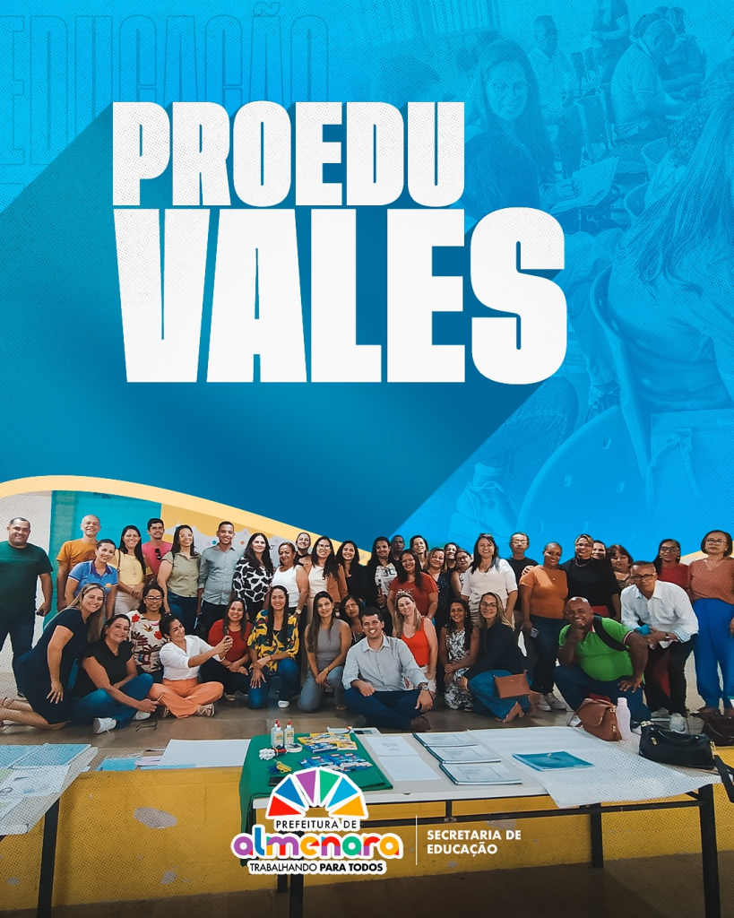 Compartilhando conhecimento e construindo futuro com o Proedu Vales em Almenara