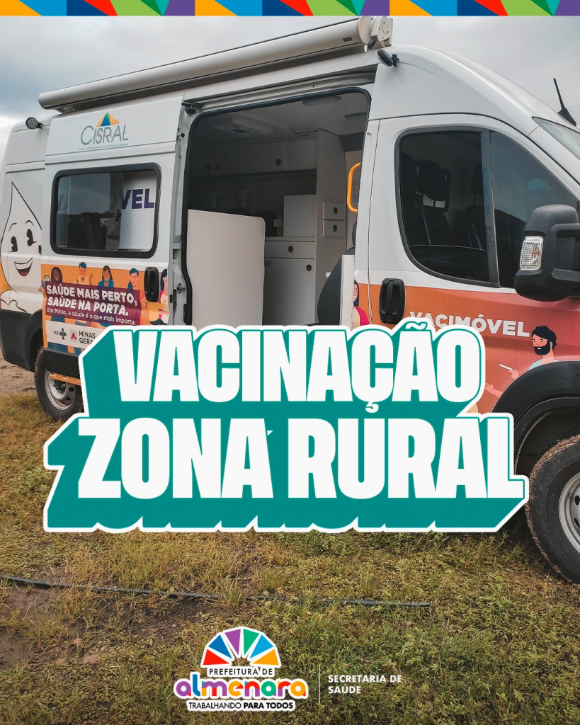 Vacimóvel leva vacinação às comunidades rurais de Almenara